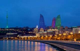 Апарт-отели Port Baku Residance Hotel Apartment Баку Апартаменты Делюкс-62
